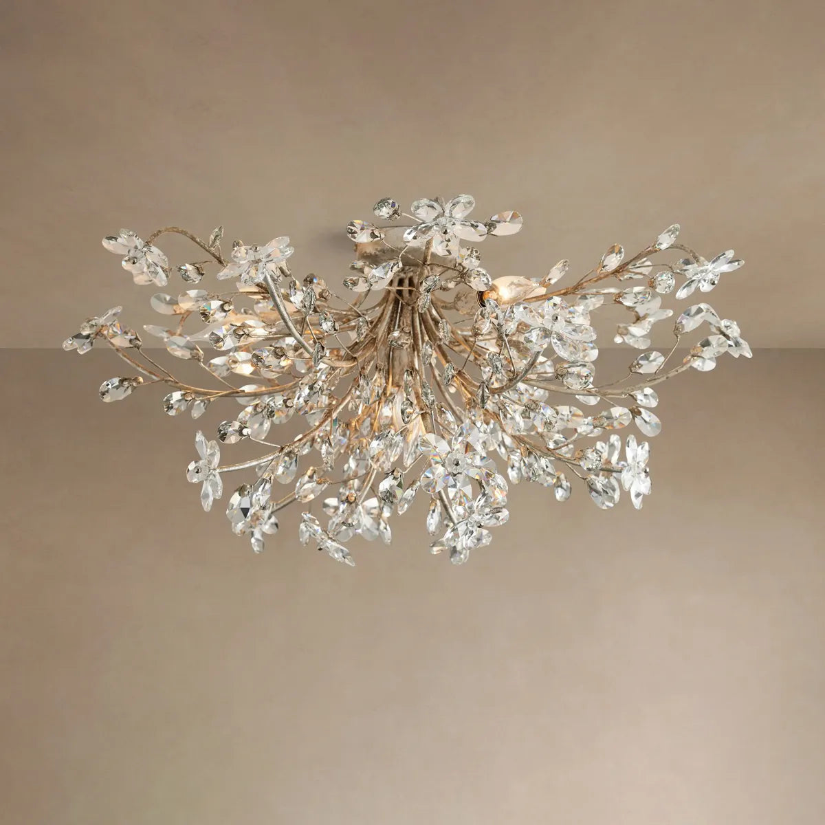 Fiore Flush Mount Silver