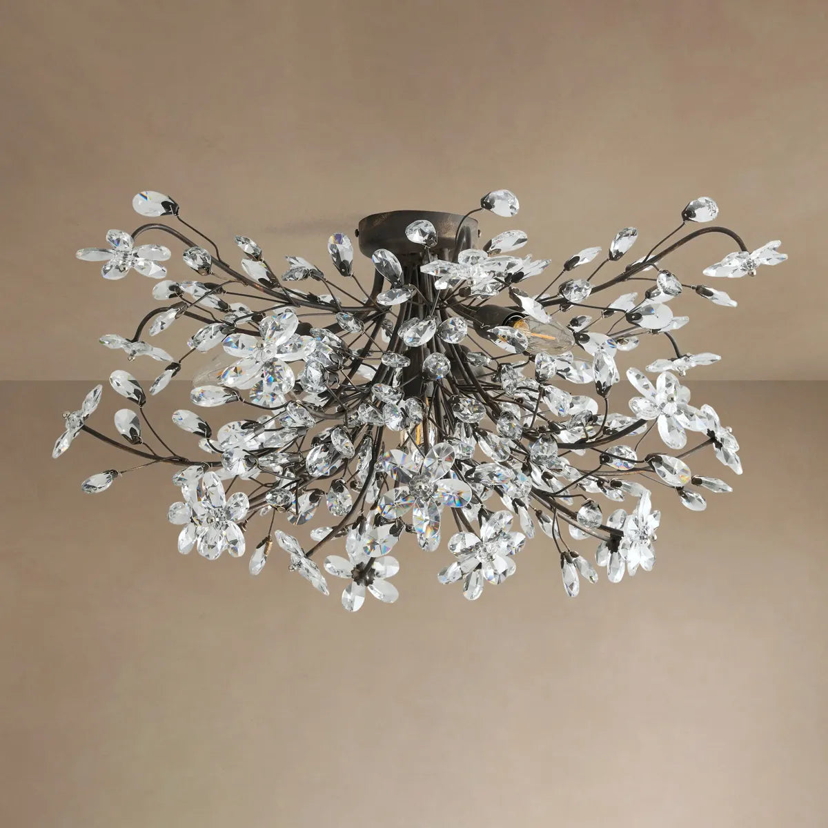 Fiore Flush Mount Bronze