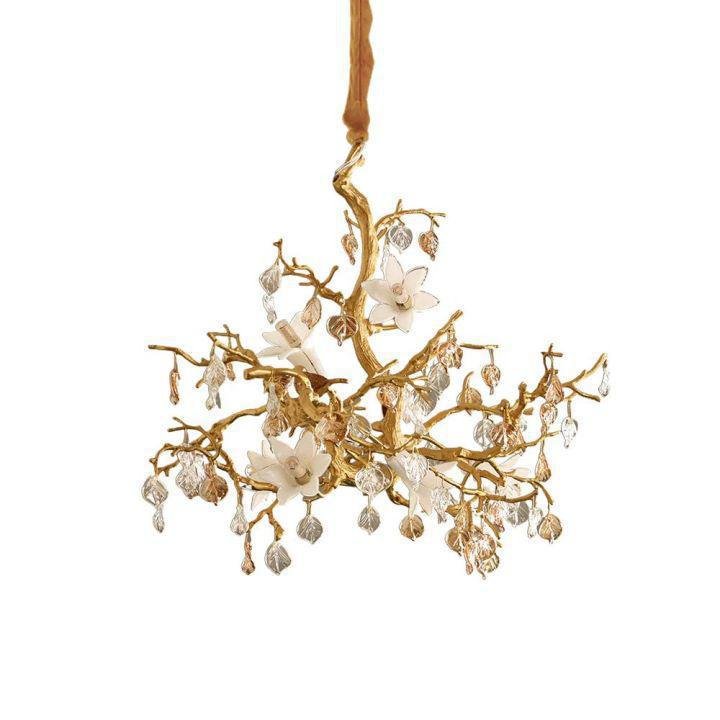 Fiori Branch Chandelier - Size: L 19.7″(50cm) x H 19.7″(50cm)Joyfuzzy