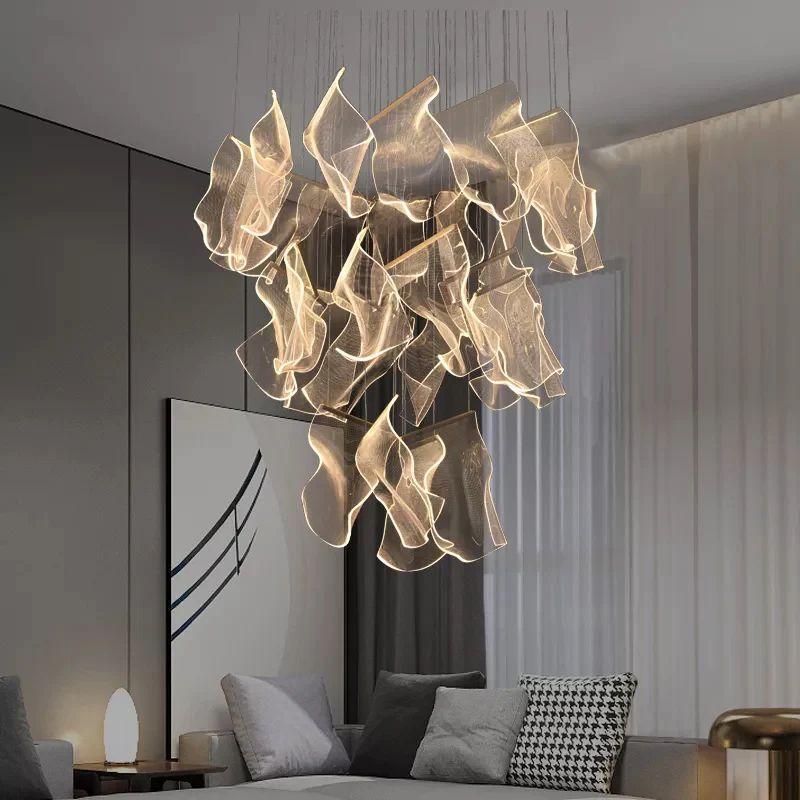 Flame Branch Chandelier - 12 lightsJoyfuzzy