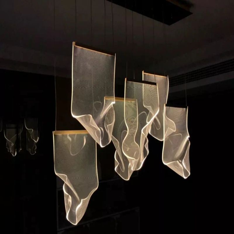 Flame Branch Chandelier - 6 lightsJoyfuzzy