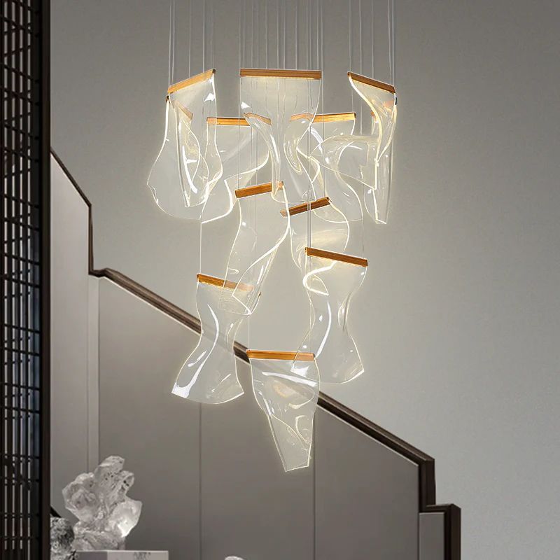 Flame Branch Chandelier - 6 lightsJoyfuzzy