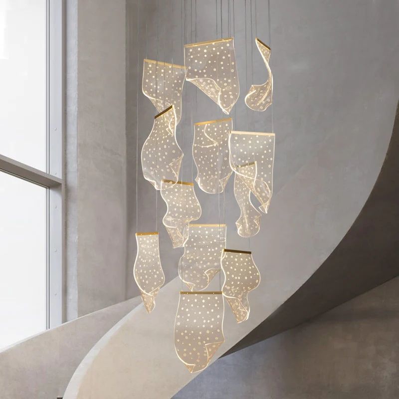 Flame Branch Chandelier - 6 lightsJoyfuzzy