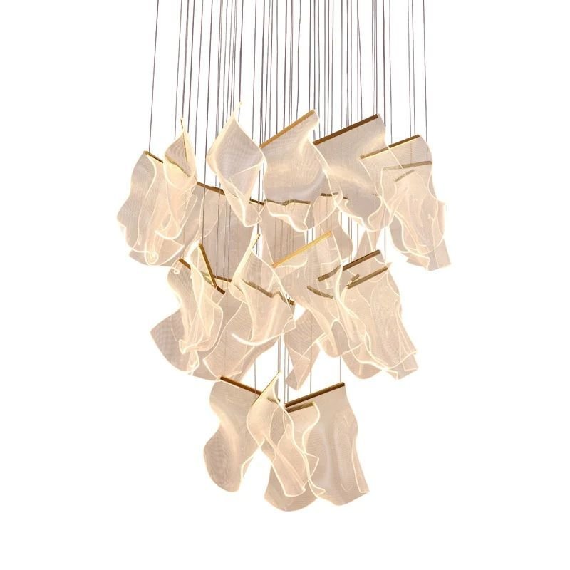 Flame Branch Chandelier - 6 lightsJoyfuzzy