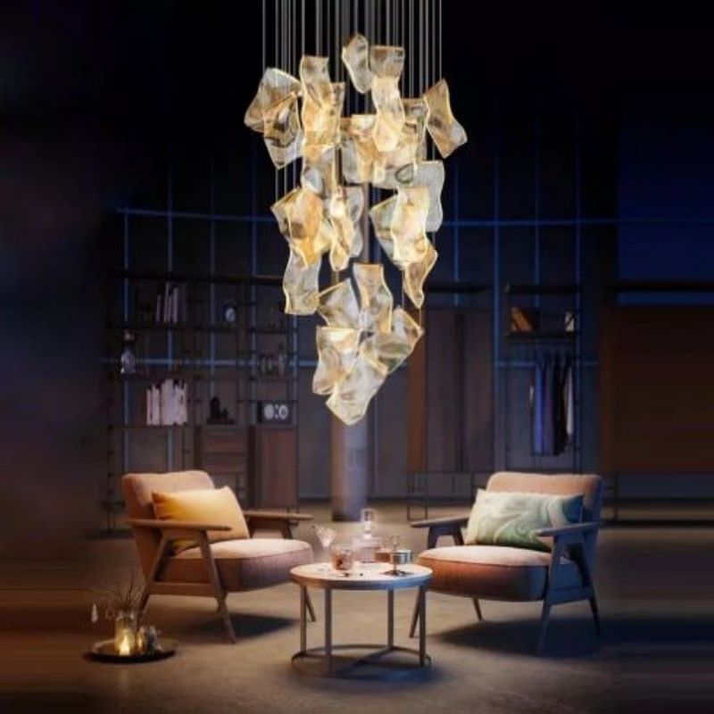 Flame Branch Chandelier - 25 lightsJoyfuzzy