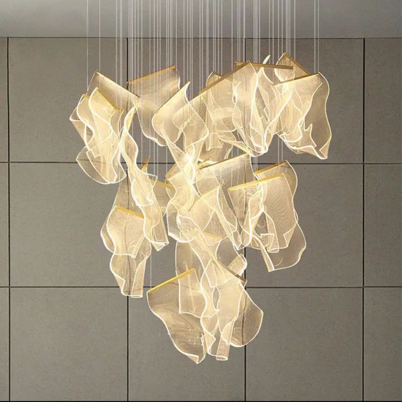 Flame Branch Chandelier - 25 lightsJoyfuzzy
