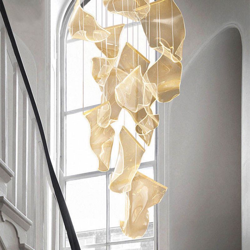 Flame Branch Chandelier - 8 lightsJoyfuzzy