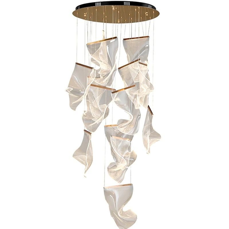 Flame Branch Chandelier - 6 lightsJoyfuzzy