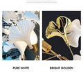 Fleur - de - lis Ceramic Branch Chandelier - Length 150 cm ( 60 in ) x Width 85 cm ( 33.5 in ) x Height 100 cm ( 39.4 in )Joyfuzzy