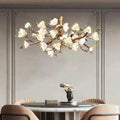 Flower Bloom Branch Brass Chandelier - Joyfuzzy