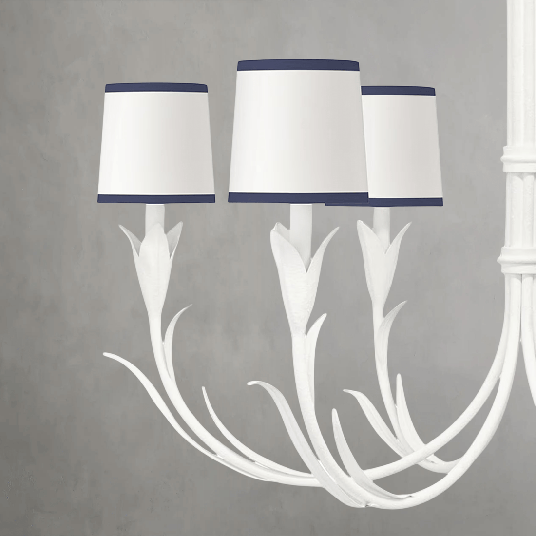 Fontara Dark Blue Reed Chandelier - Joyfuzzy