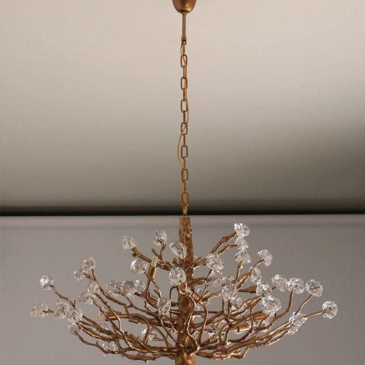 Gemstone Branch Chandelier - 16heads size: L 51.2″(130cm) x H 21.7″(55cm)Joyfuzzy