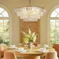 Ghiacio Glass Round Chandelier 24