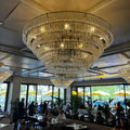 Ghiacio Glass Round Chandelier 24