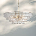 Ghiacio Glass Round Chandelier 24
