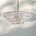 Ghiacio Glass Round Chandelier 24