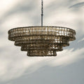 Ghiacio Glass Round Chandelier 24