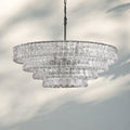 Ghiacio Glass Round Chandelier 24