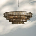 Ghiacio Glass Round Chandelier 24