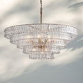 Ghiacio Glass Round Chandelier 24