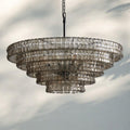 Ghiacio Glass Round Chandelier 24