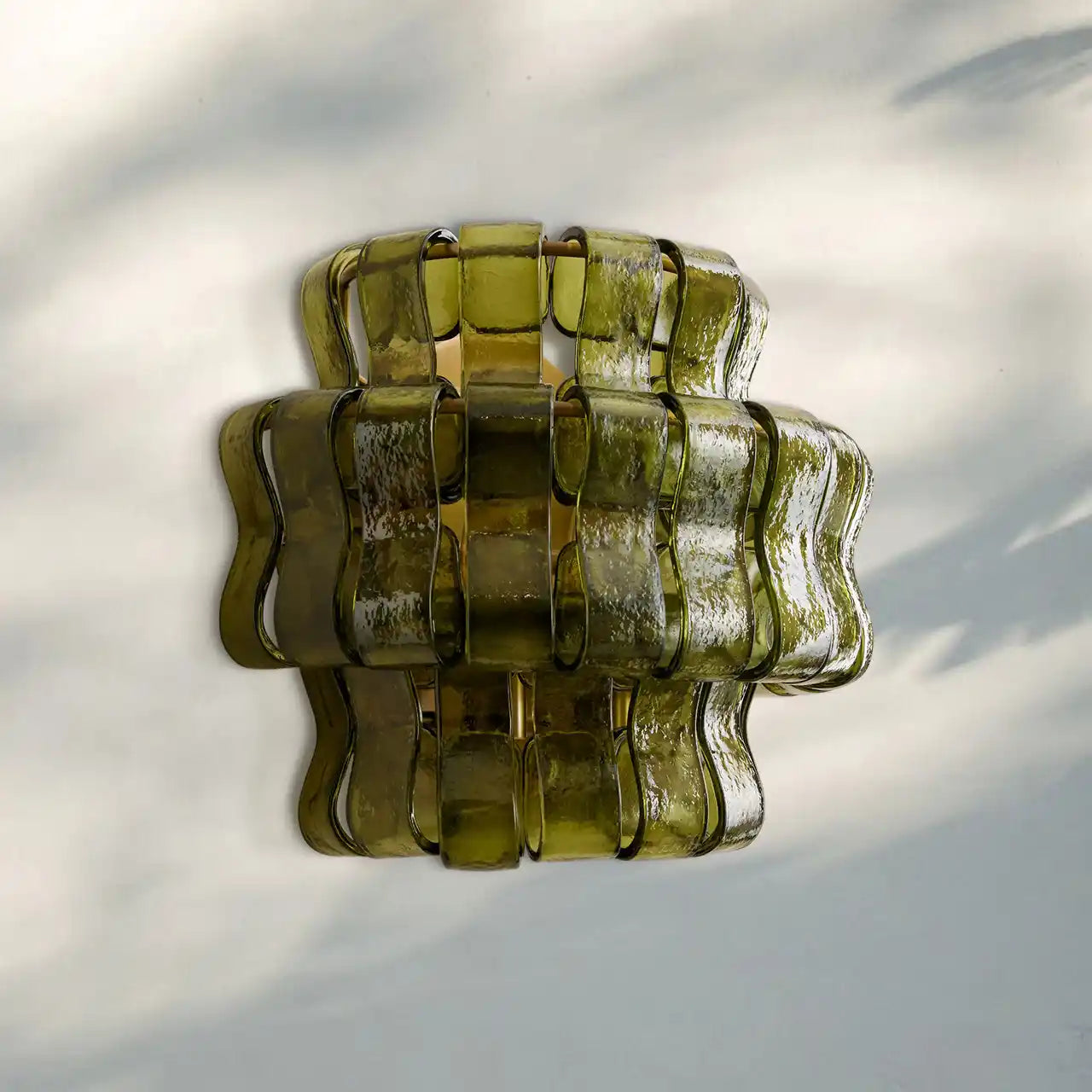 Ghiaccio Glass Wall Sconce