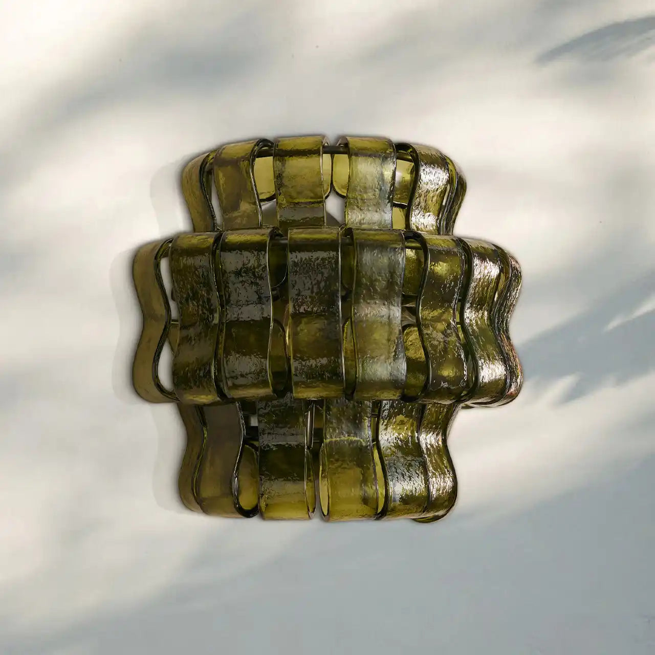 Ghiaccio Glass Wall Sconce