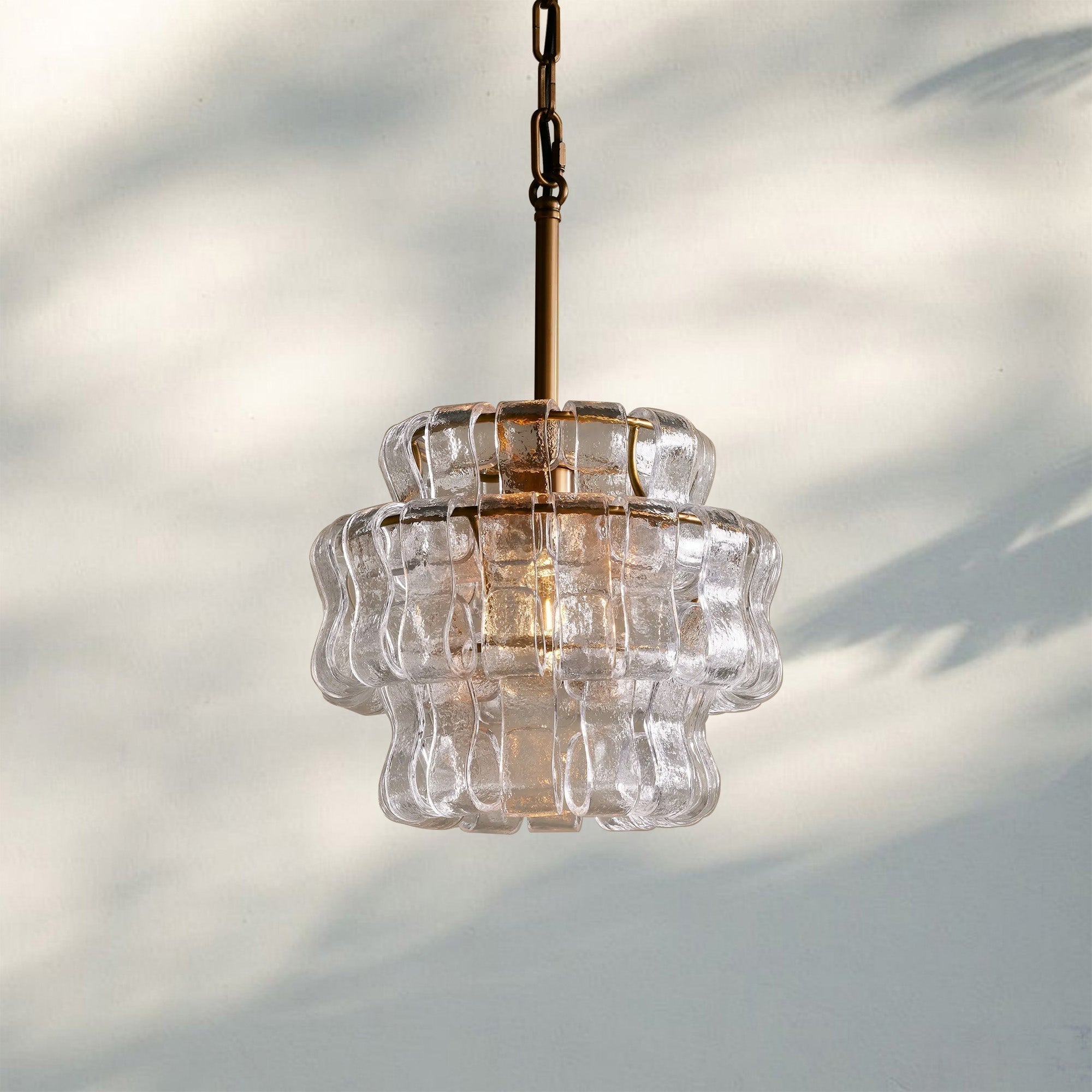 Ghiaccio Pendant Light - BrassClearJoyfuzzy