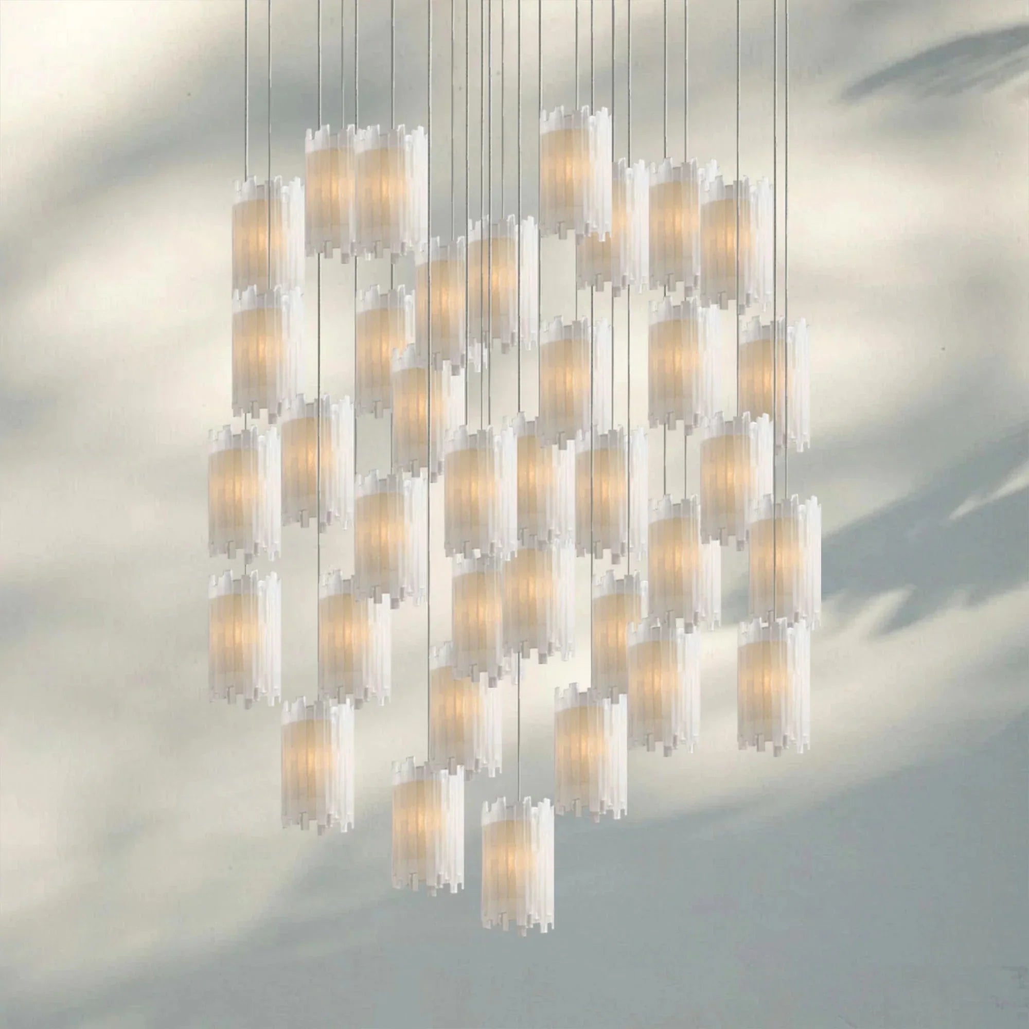 Giana Round Chandelier 15/36 Light - 36 - LightJoyfuzzy