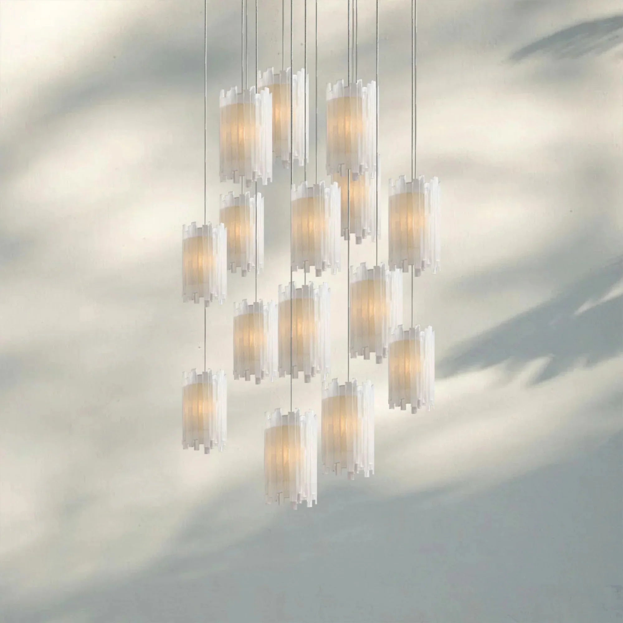 Giana Round Chandelier 15/36 Light - 15 - LightJoyfuzzy