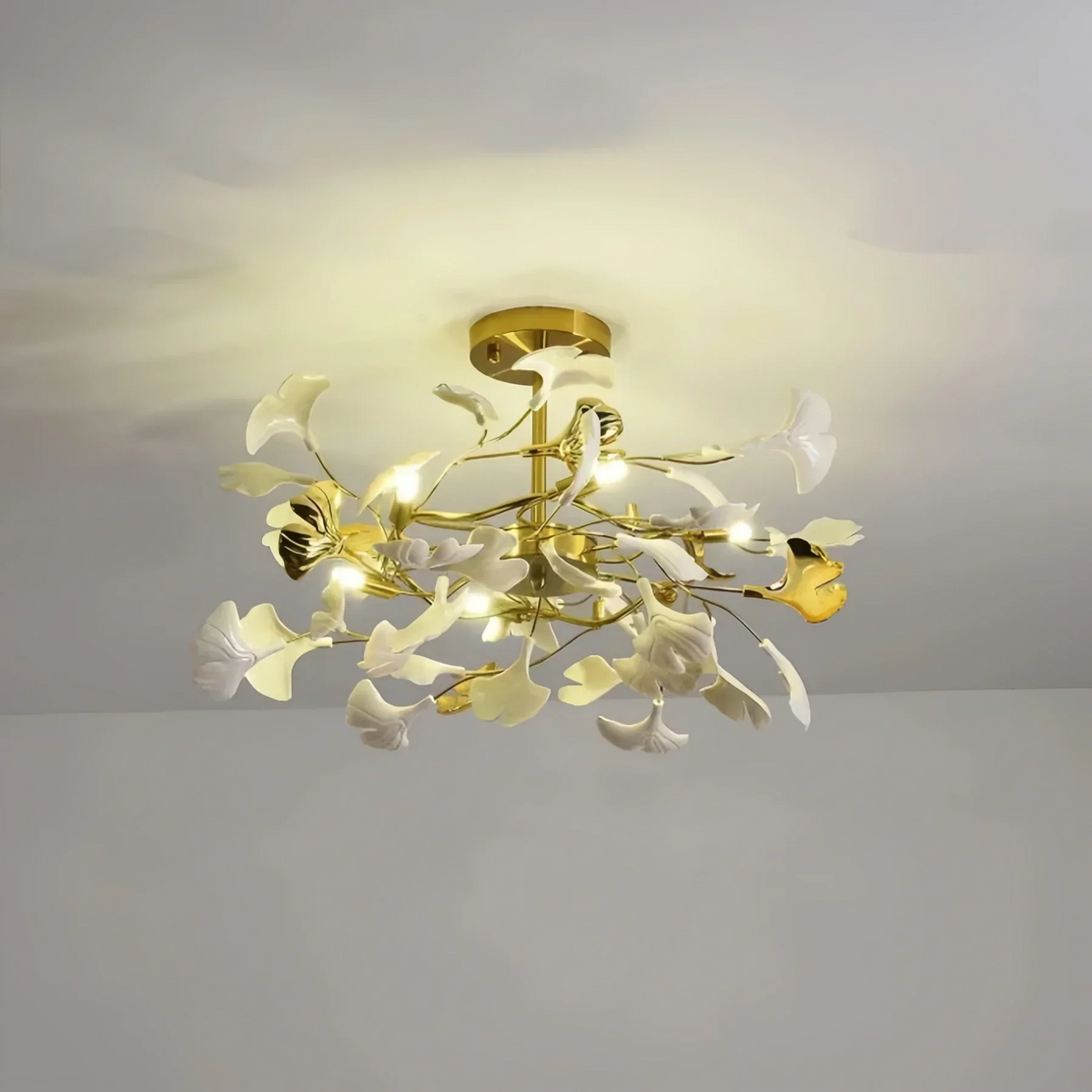 Gingko Luxury Chandelier Style B-