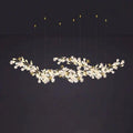 Ginkgo E Branch Chandelier - All white leaves150CM(59
