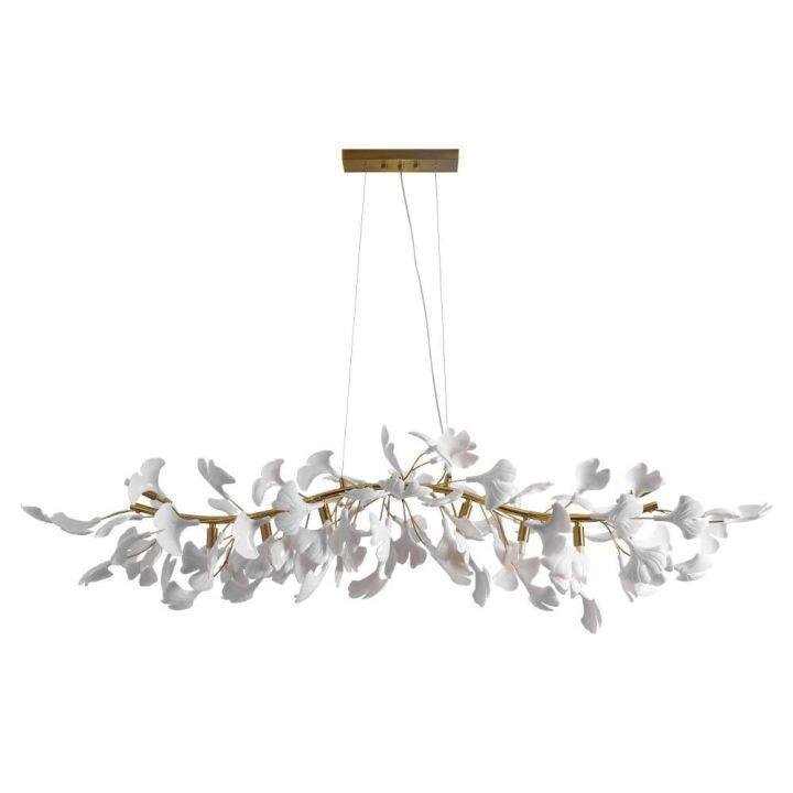 Ginkgo Luxury Chandelier Style C - L 31.5″(80cm) x W 17.7″(45cm) x H 13.8″(35cm) (G9*6)Joyfuzzy