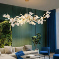 Ginkgo Luxury Chandelier Style F - 12 Lights: L 59''(150cm) x W21.7''(55cm) x H 59''(150cm)Joyfuzzy