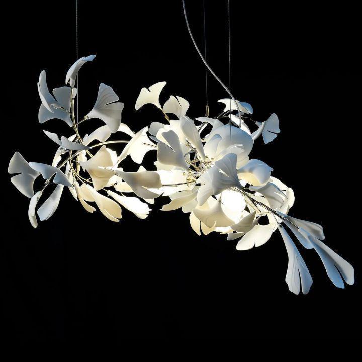 Ginkgo Luxury Chandelier Style G - 6 Lights: L 39.4''(100cm) x H 15.7''(40cm)59''(150cm)Joyfuzzy