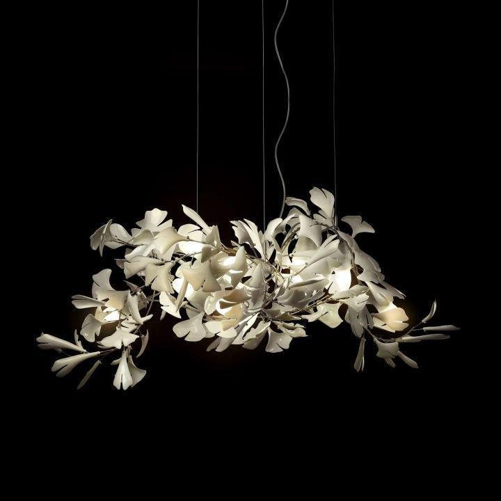 Ginkgo Luxury Chandelier Style G - 6 Lights: L 39.4''(100cm) x H 15.7''(40cm)59''(150cm)Joyfuzzy