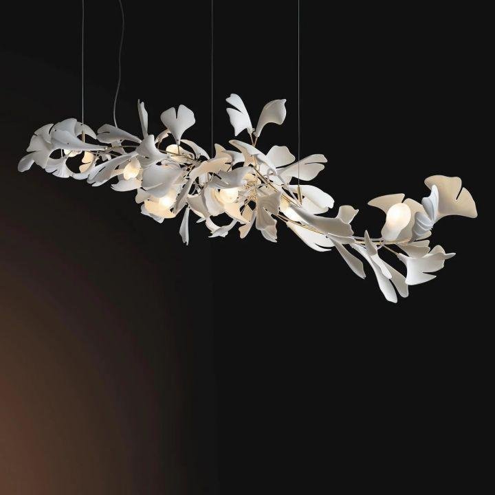 Ginkgo Luxury Chandelier Style I - 6 Lights: L 23.6''(60cm) X H 15.7''(40cm)Joyfuzzy