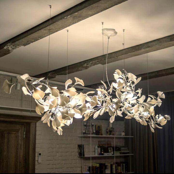 Ginkgo Luxury Chandelier Style I - 6 Lights: L 23.6''(60cm) X H 15.7''(40cm)Joyfuzzy