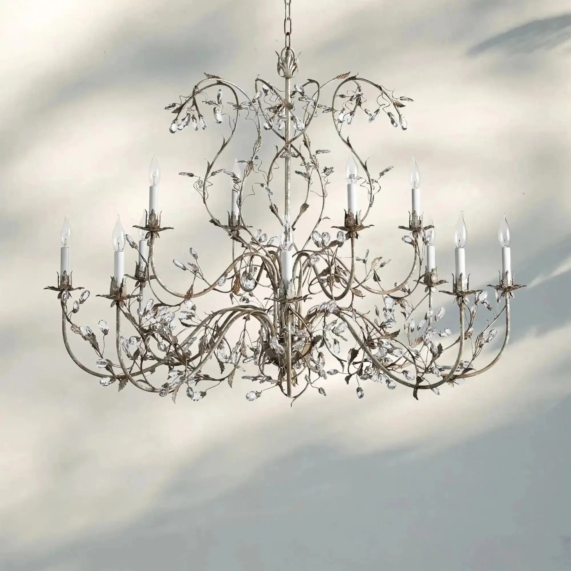 Gothic Claudette 12 - Light Round Chandelier - Joyfuzzy