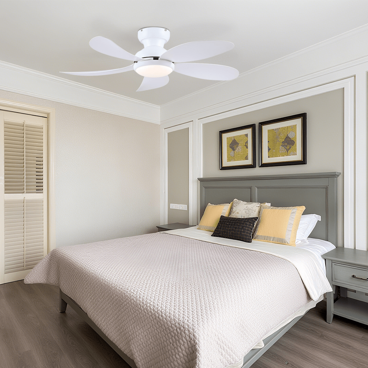 Graceshire contemporary ceiling fan - Joyfuzzy