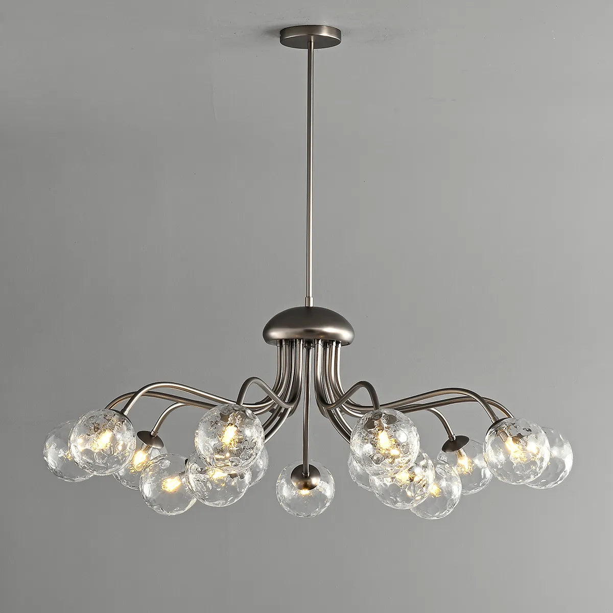 Gun Black Sputnik Chandelier