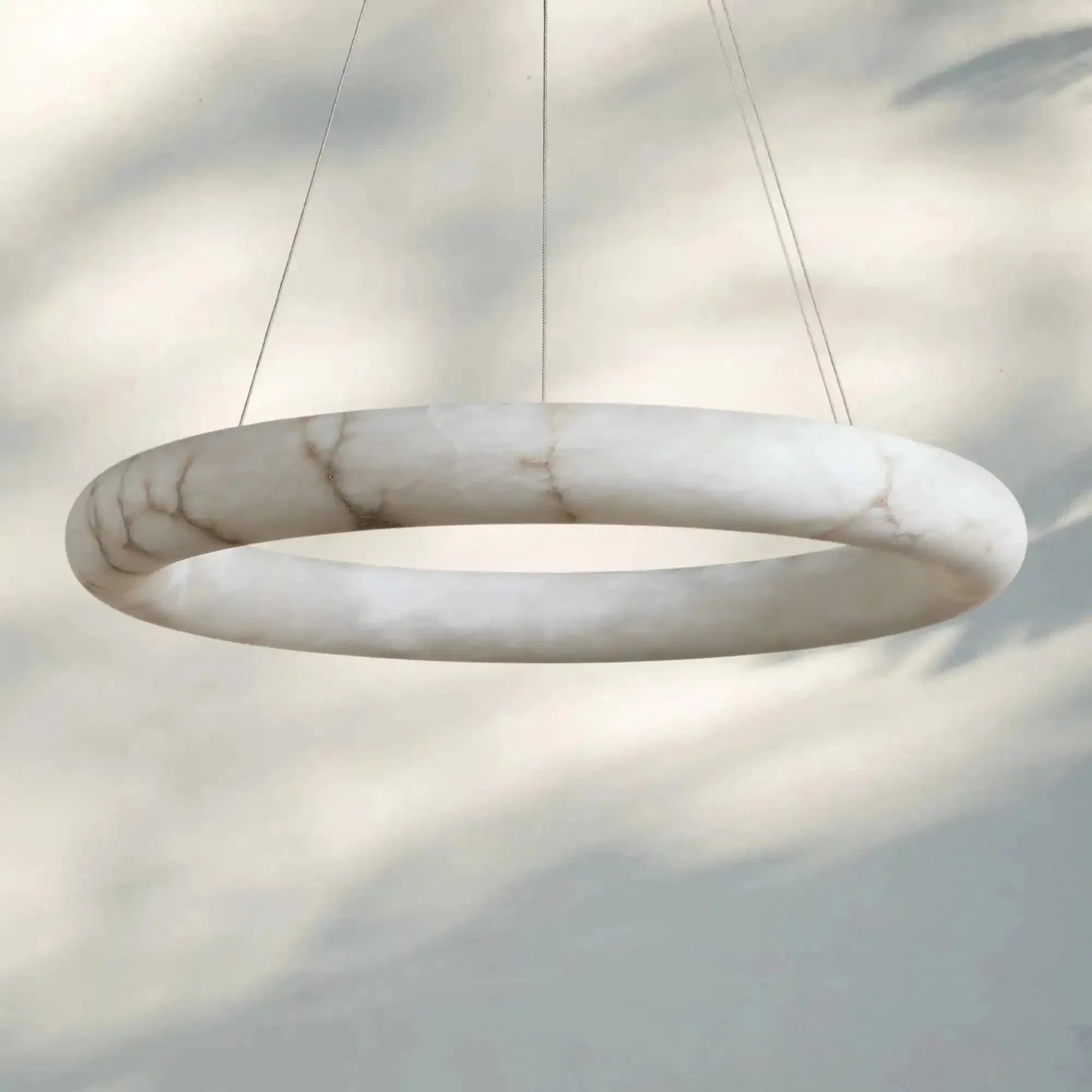 Halima Halo Chandelier - Joyfuzzy
