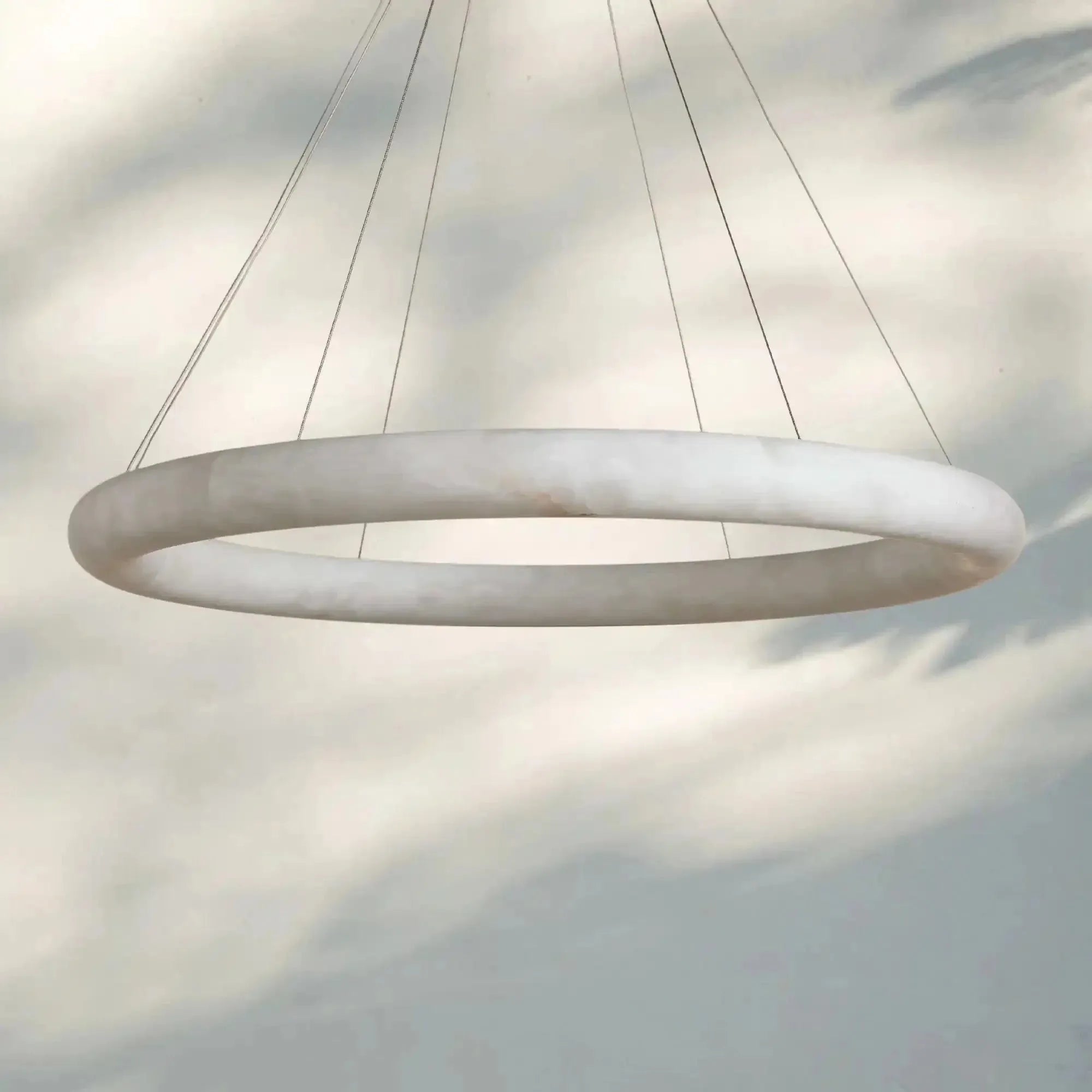 Halima Halo Chandelier - Joyfuzzy