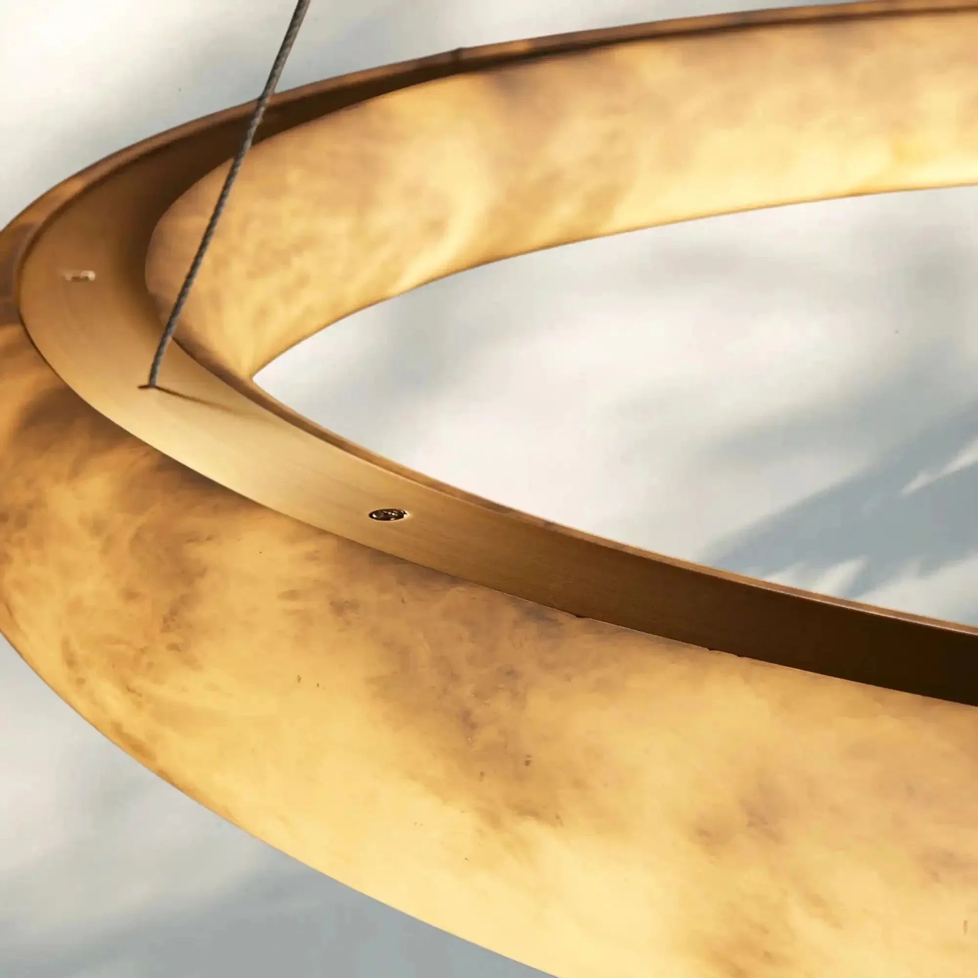 Halima Halo Chandelier - Joyfuzzy