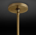 Hand Carved Alabaster Cylinder Pendent - Bronze12''Joyfuzzy