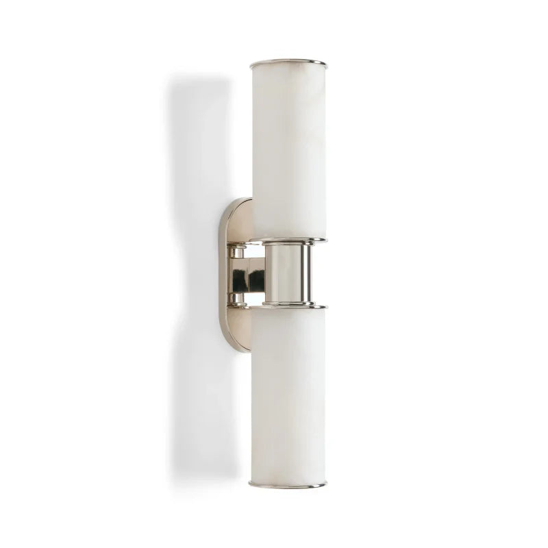Harlin 2-Light Wall Sconce in Alabaster
