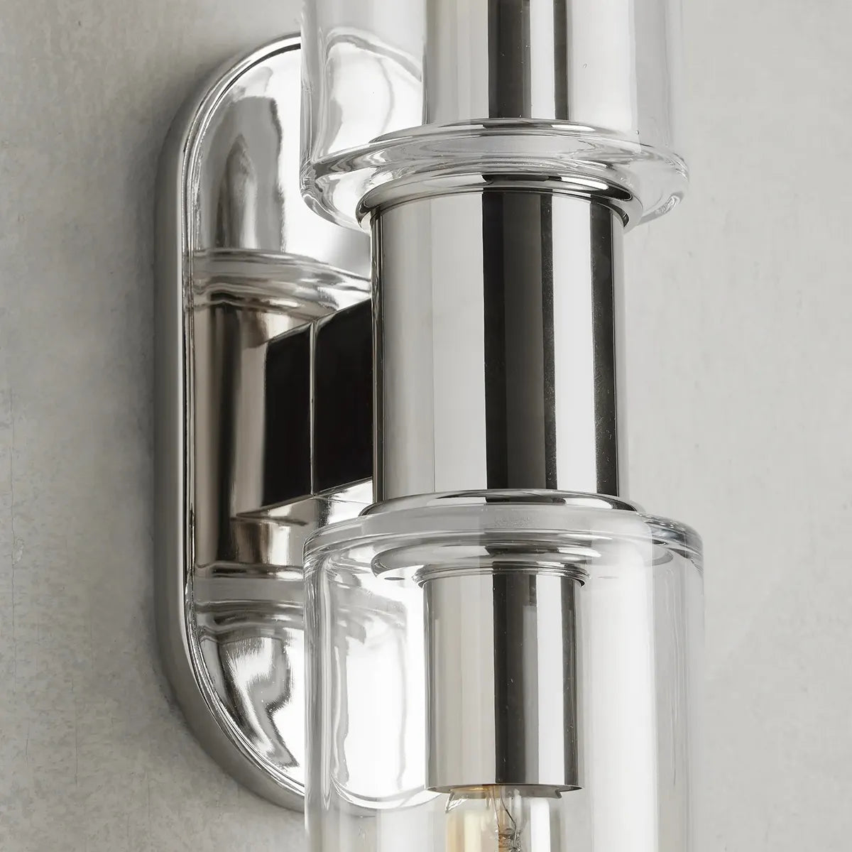 Harlin Double Sconce in Clear