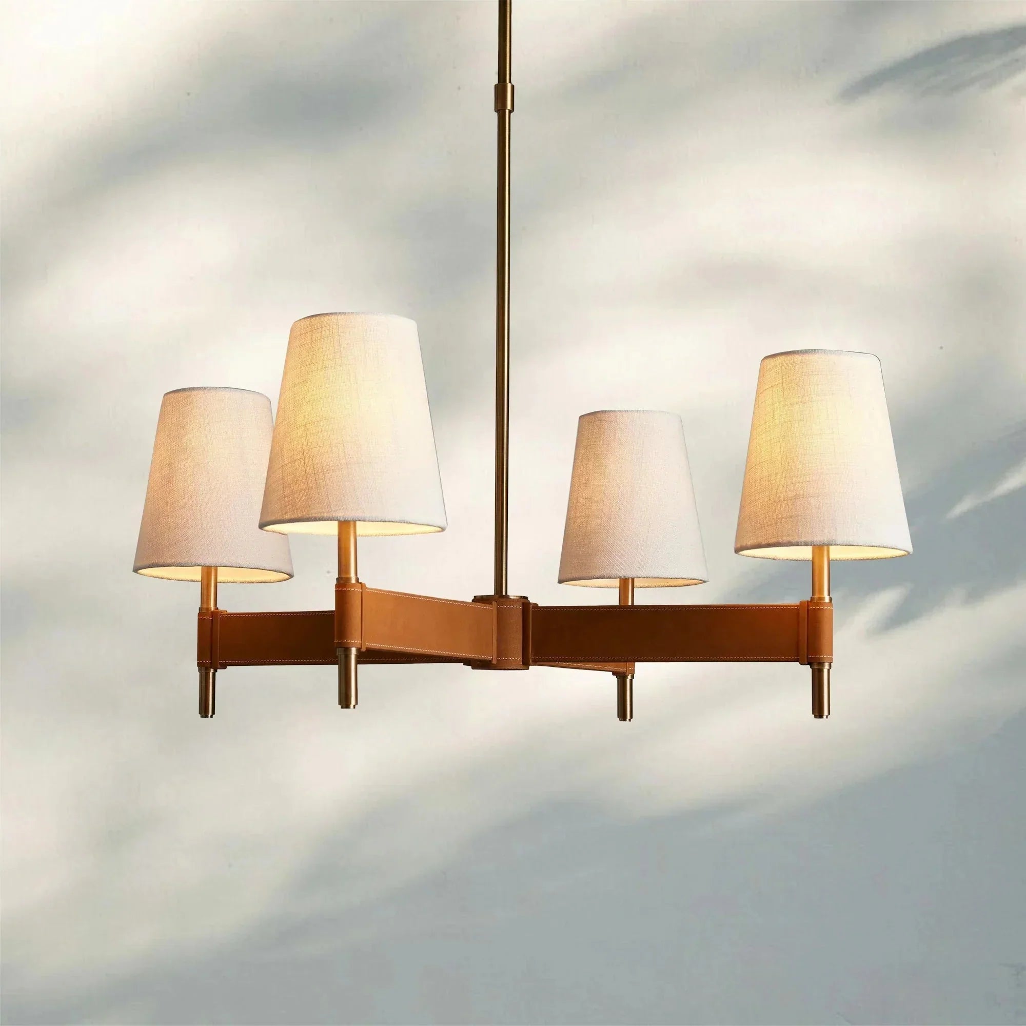 Hasting 4 - Light Cross Chandelier - Joyfuzzy