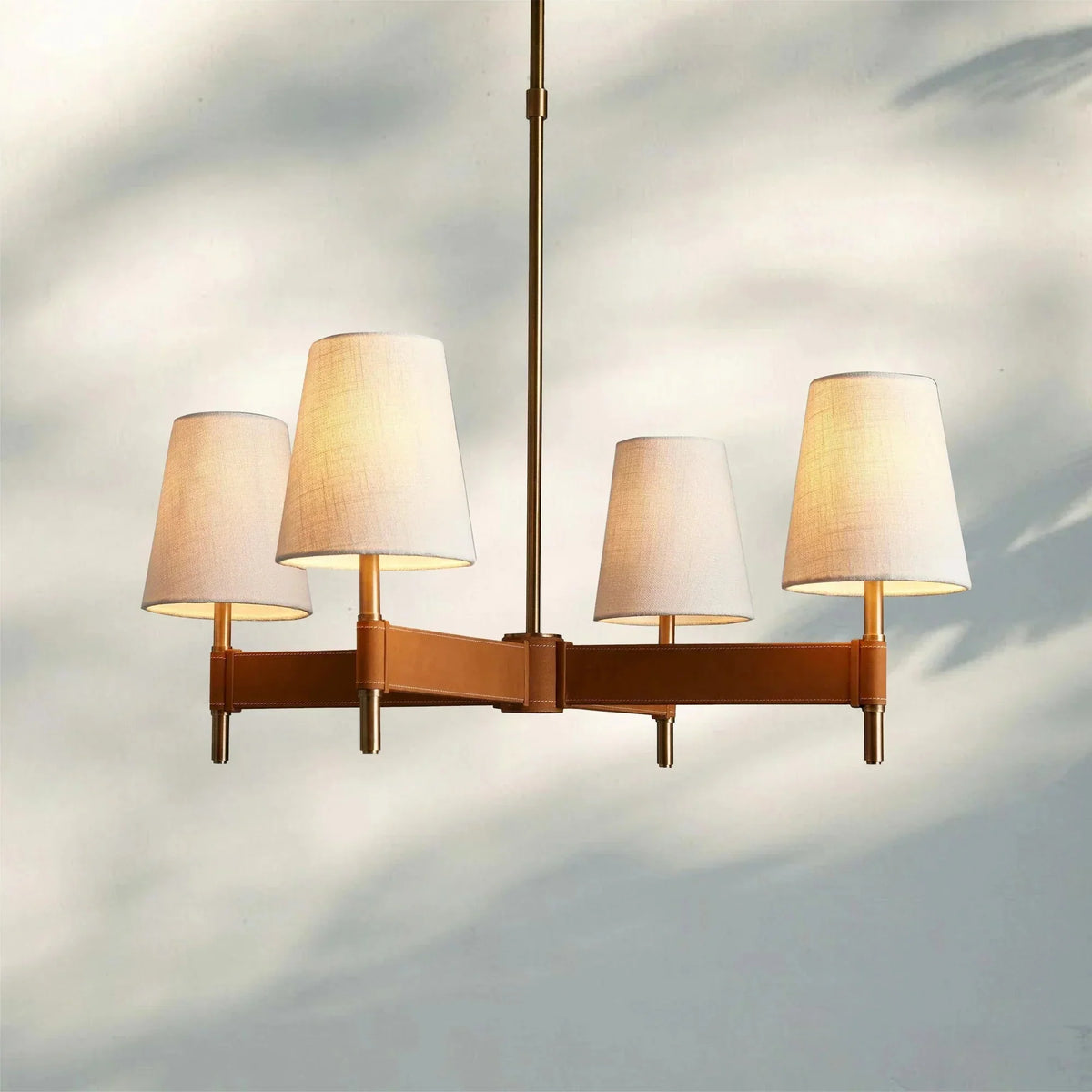 Hasting 4 - Light Cross Chandelier - Joyfuzzy
