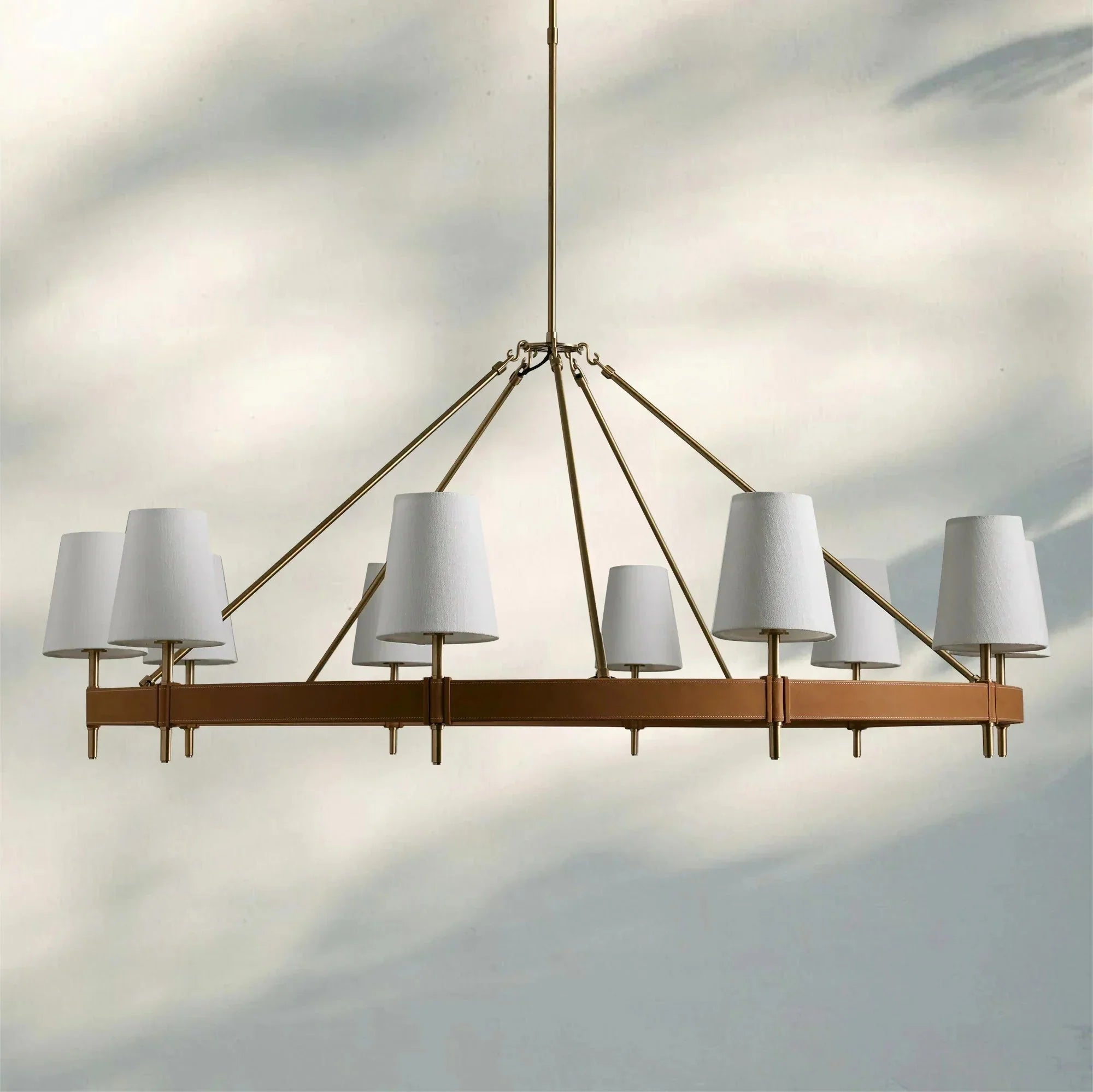 Hasting Round Chandelier 6/8/10 - Light - 10 - LightJoyfuzzy